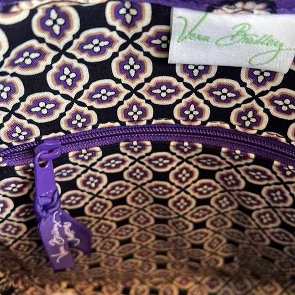 NWT Vera Bradley Simply Violet Saddle Up Crossbody Handbag - Picture 6 of 7
